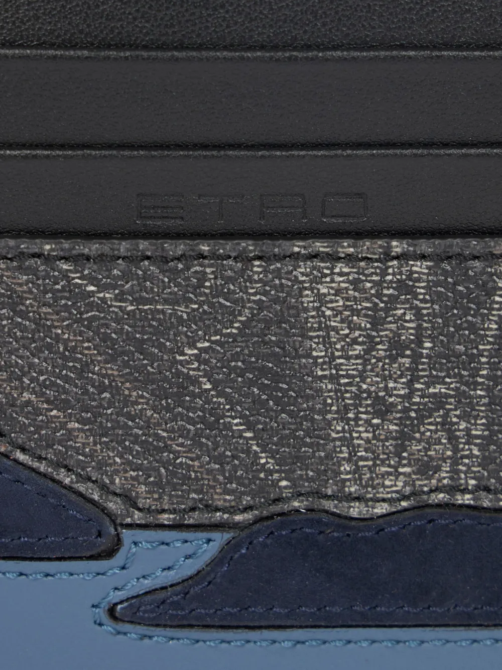 ETRO Portemonnee met paisley-print Zwart