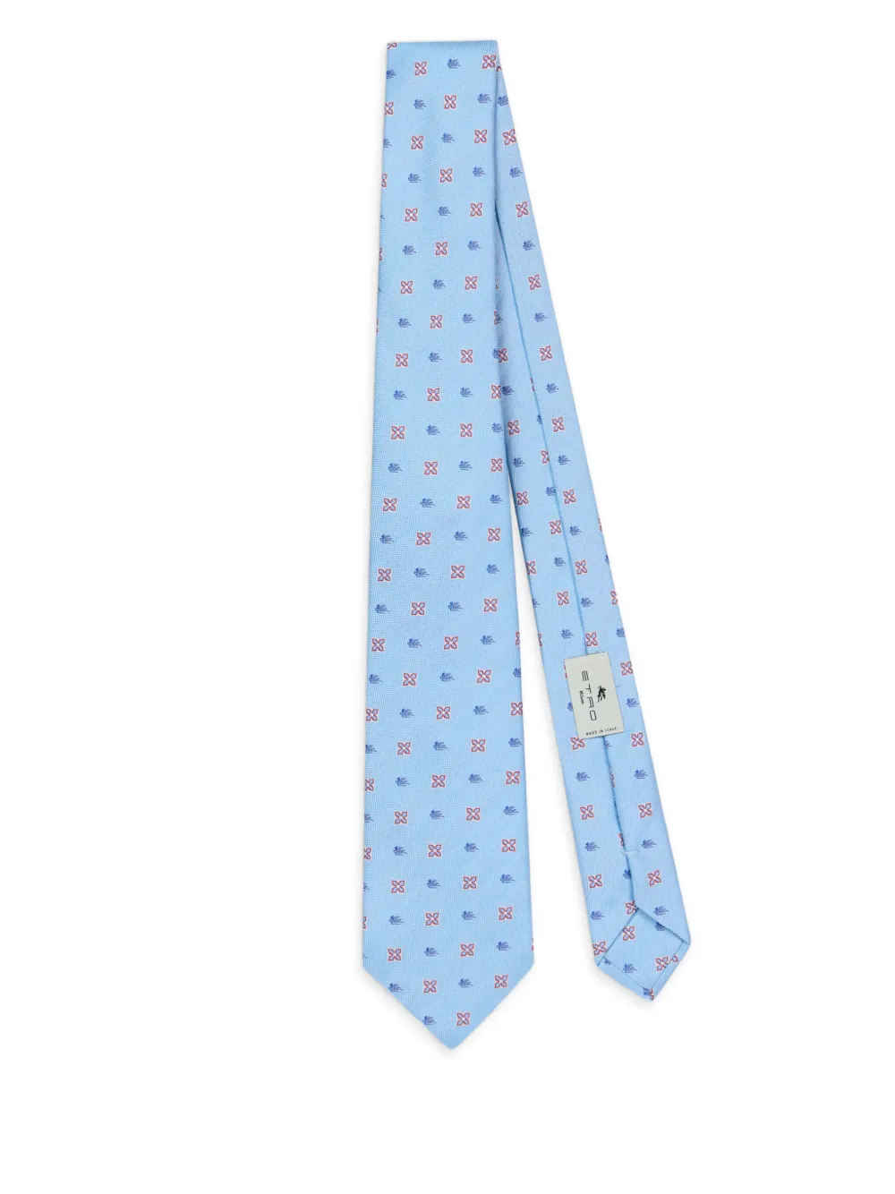 ETRO micro-pattern tie | Blue | Image 1