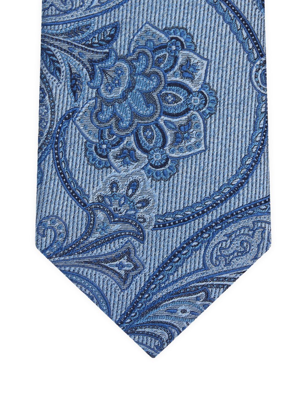 ETRO patchwork tie - Blauw