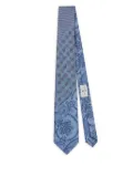ETRO patchwork tie - Blue