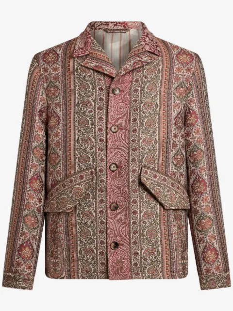 ETRO printed shirt jacket