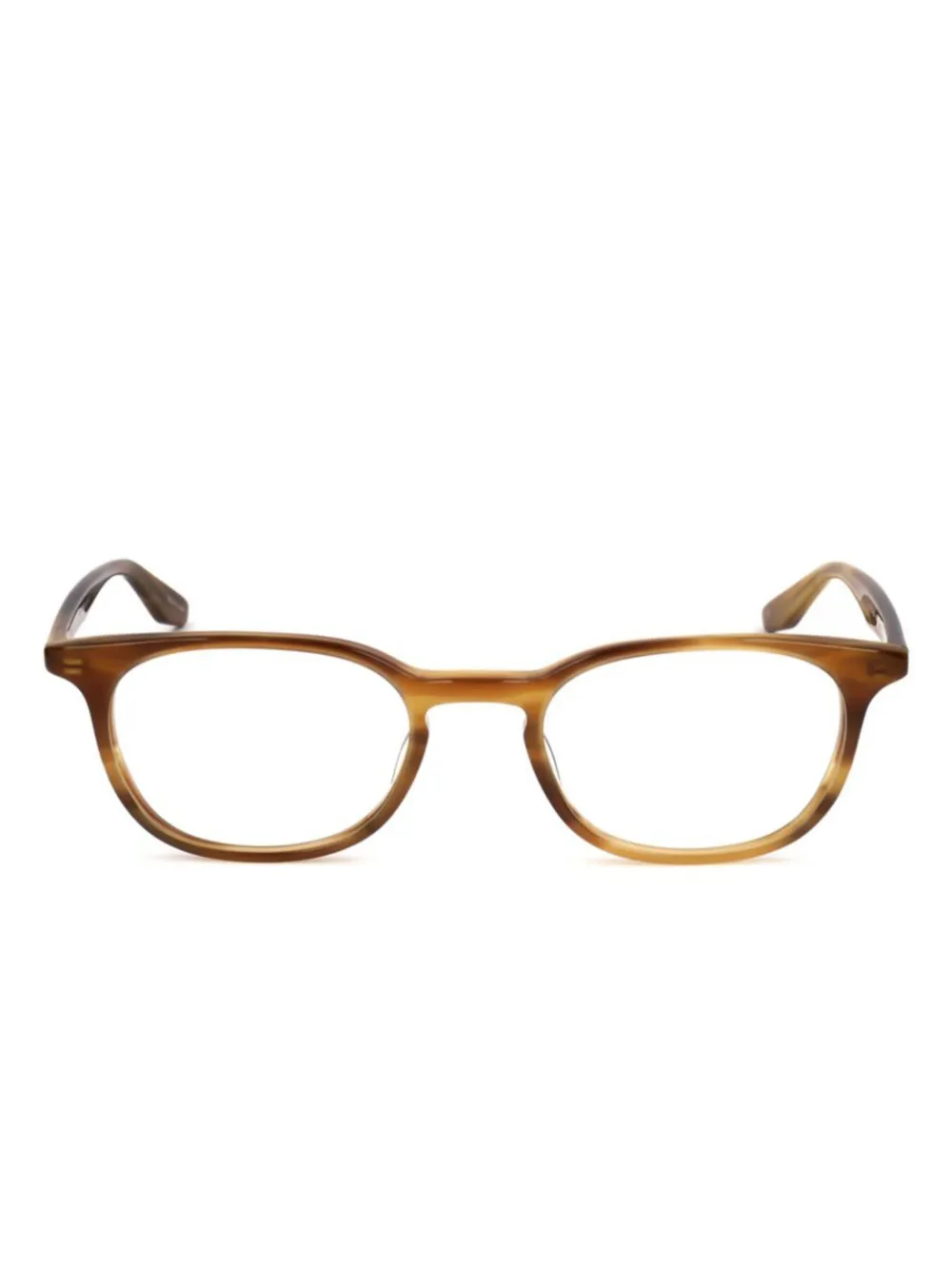 Barton Perreira lunettes de vue à monture ronde | marron | Image 1