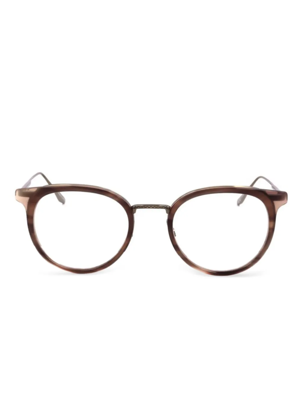 Barton Perreira round-frame glasses | Brown | Image 1