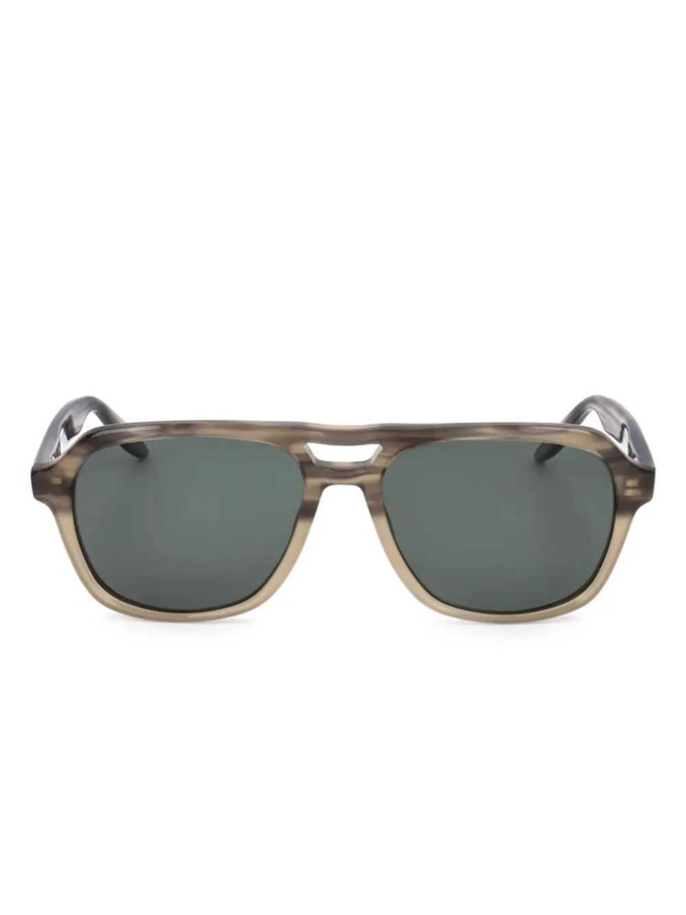 Barton Perreira lentes de sol con armazón rectangular | gris | Image 1