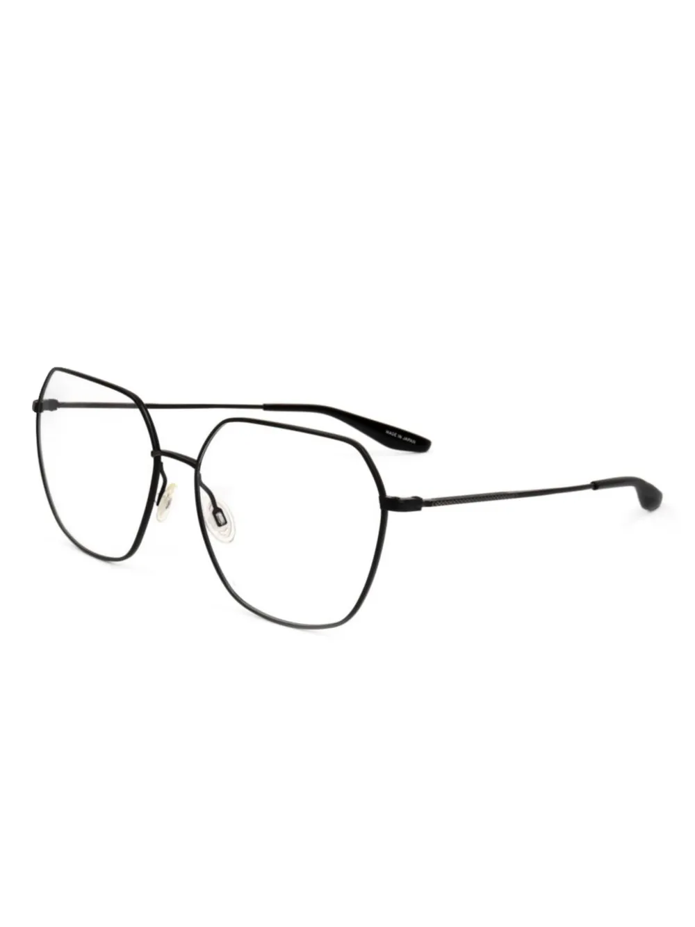 Safilo Team oversize-frame glasses - Zwart