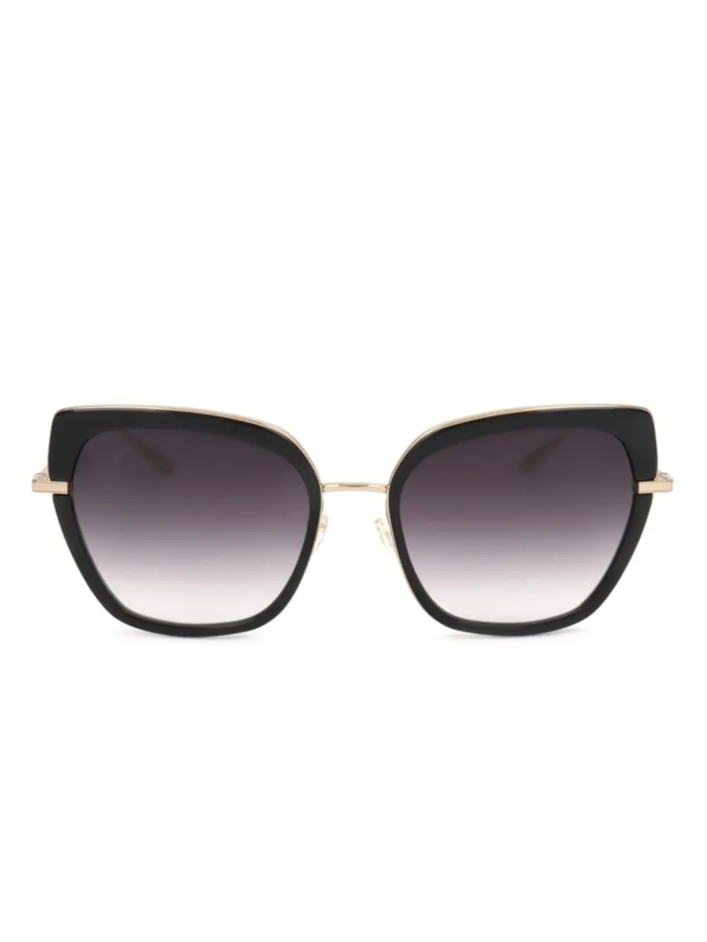 Barton Perreira Zonnebril met oversized montuur Zwart
