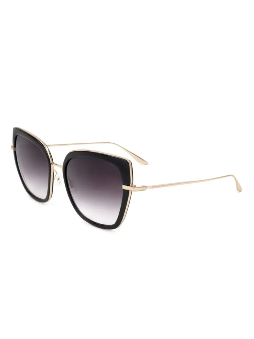 Barton Perreira oversize-frame sunglasses - Zwart