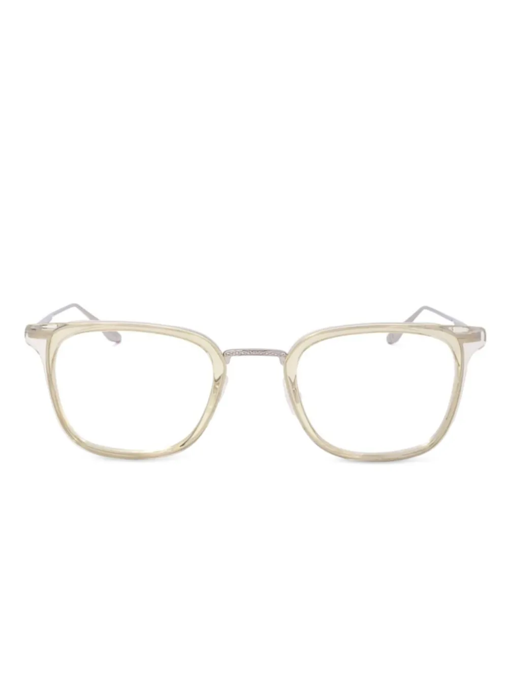 Barton Perreira lunettes de vue à monture papillon | tons neutres | Image 1