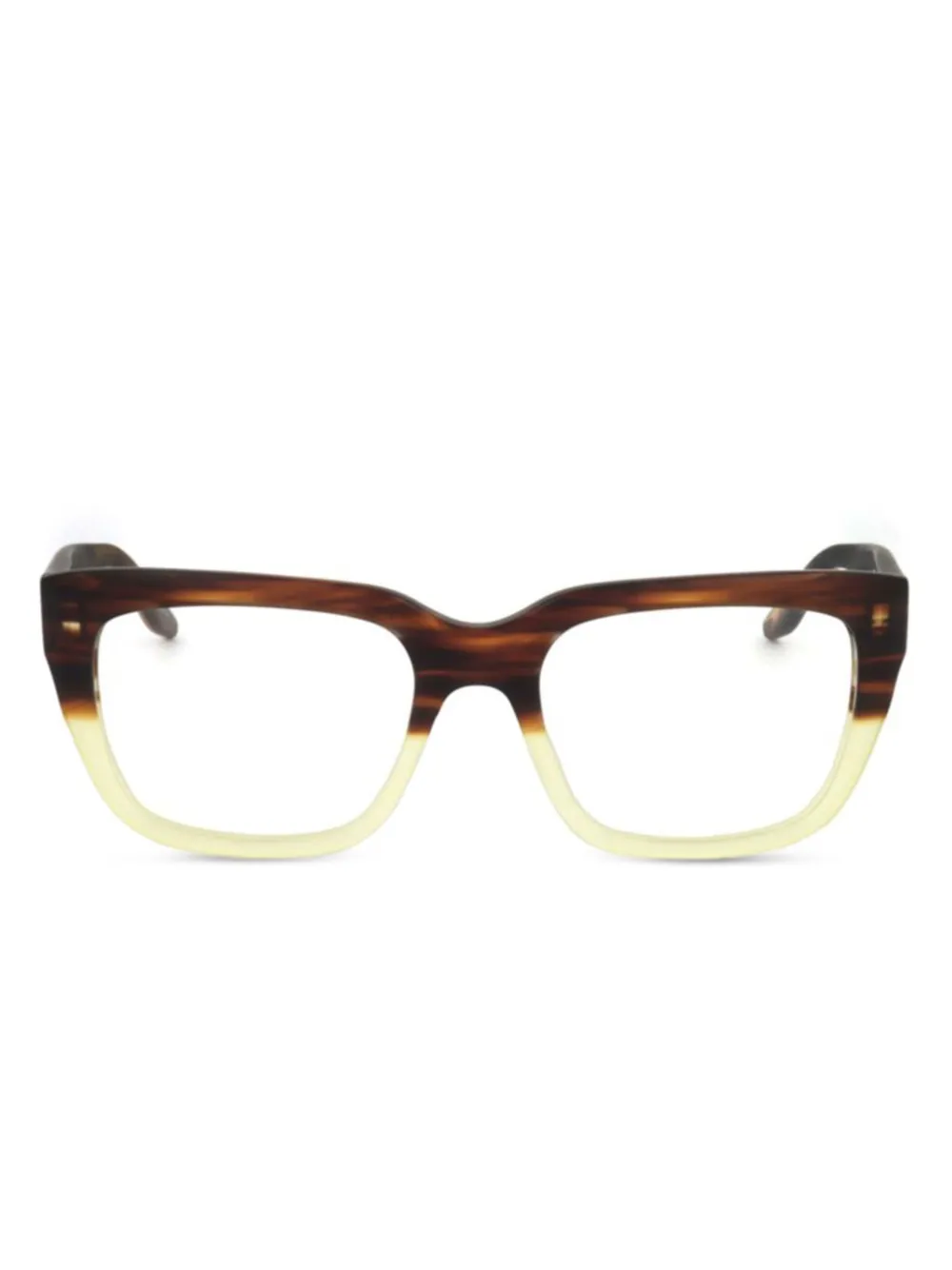 Barton Perreira lunettes de vue à monture carrée | marron | Image 1