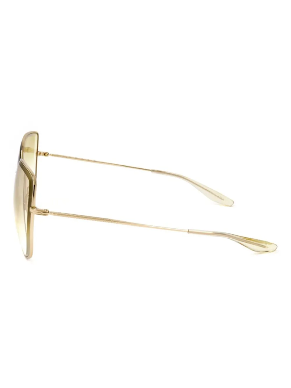 Barton Perreira Zonnebril met oversized montuur Goud