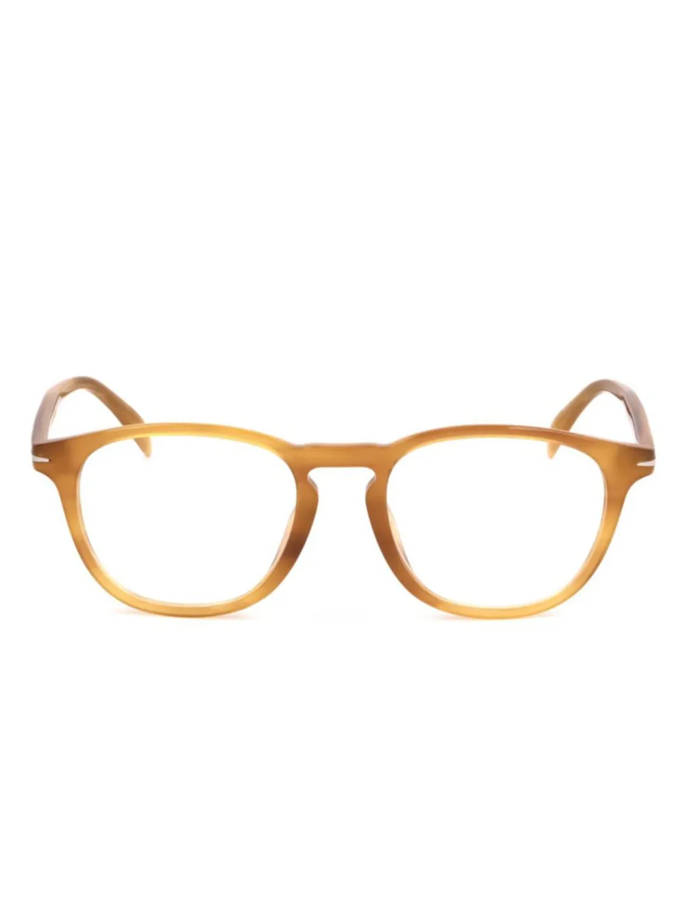 Eyewear by David Beckham round-frame glasses - Gelb