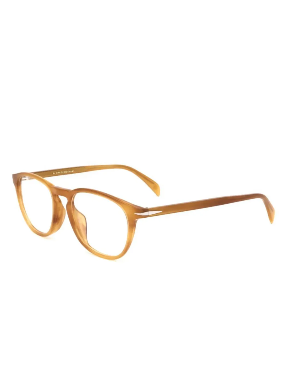 Eyewear by David Beckham Bril met rond montuur - Geel