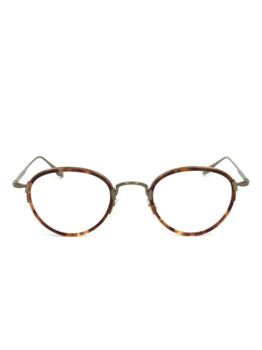 Barton Perreira round-frame glasses | Brown | Image 1