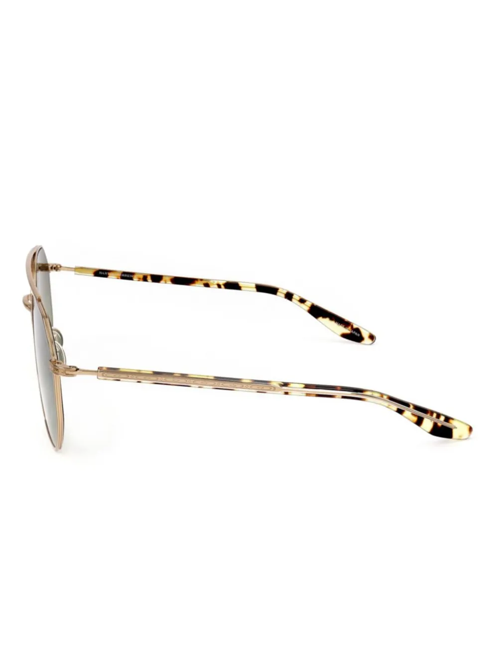Safilo Team Zonnebril met schildpadschild-design Goud