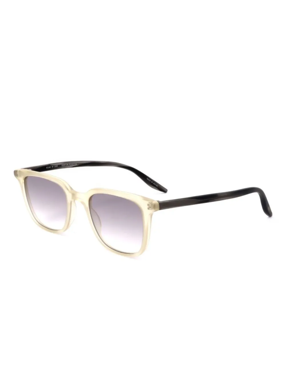 Barton Perreira rectangle-frame sunglasses - Geel