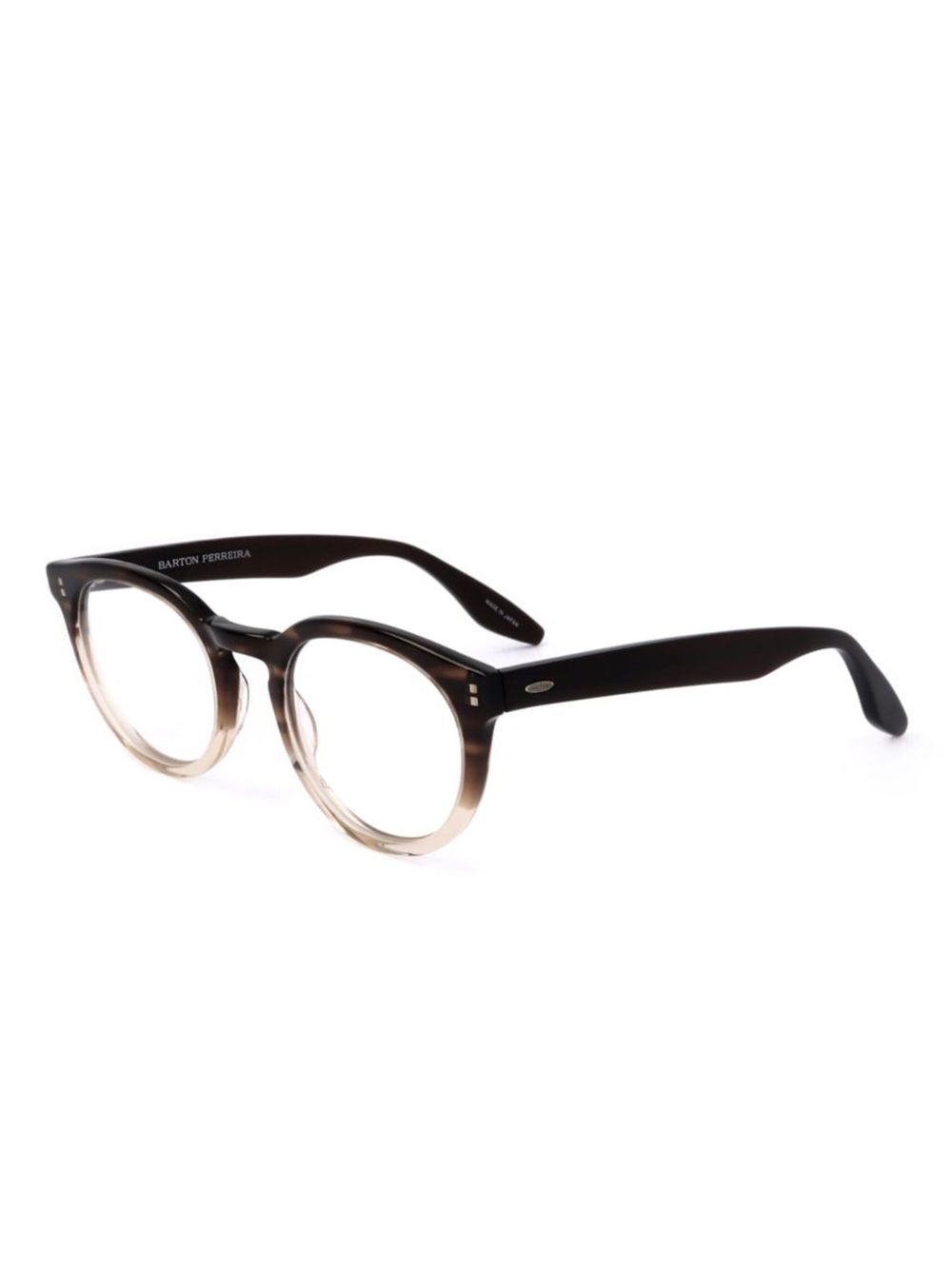 Safilo Team pantos-frame glasses - 2GA-BROWN