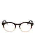 Safilo Team pantos-frame glasses - 2GA-BROWN