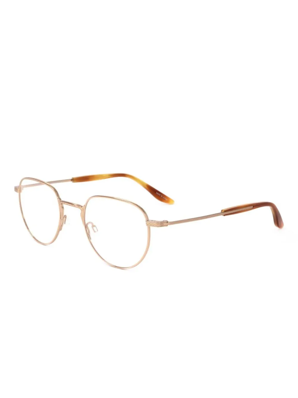 Safilo Team round-frame glasses - 0RO-GOLD