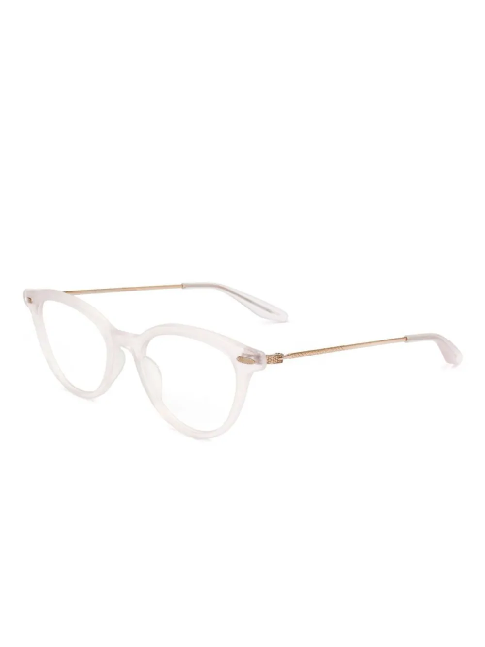 Barton Perreira Bril met cat-eye montuur - Beige