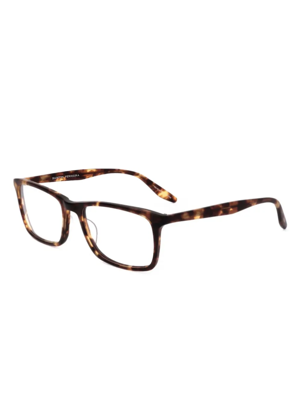 Barton Perreira tortoiseshell-effect glasses - Bruin