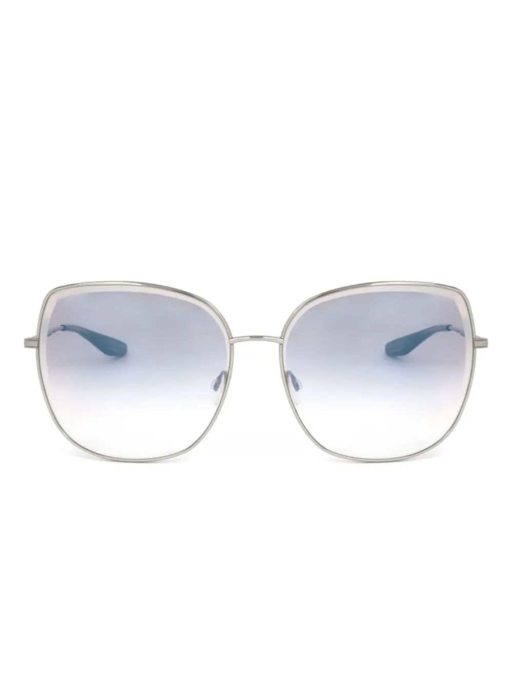 Barton Perreira Zonnebril met oversized montuur Zilver