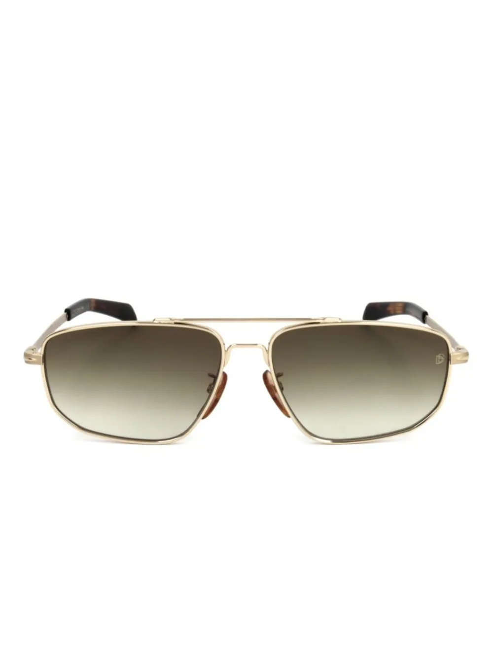 Eyewear by David Beckham rectangle-frame sunglasses - Oro