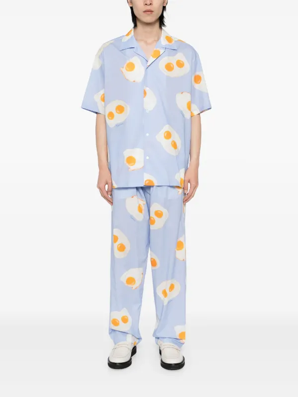 Moschino グラフィック パンツ | ブルー | FARFETCH JP