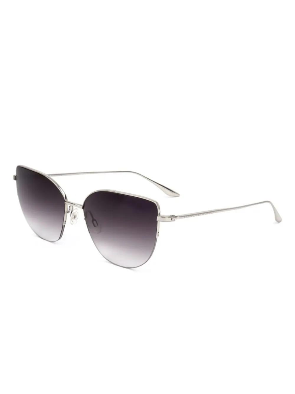 Barton Perreira cat-eye frame sunglasses - Zilver