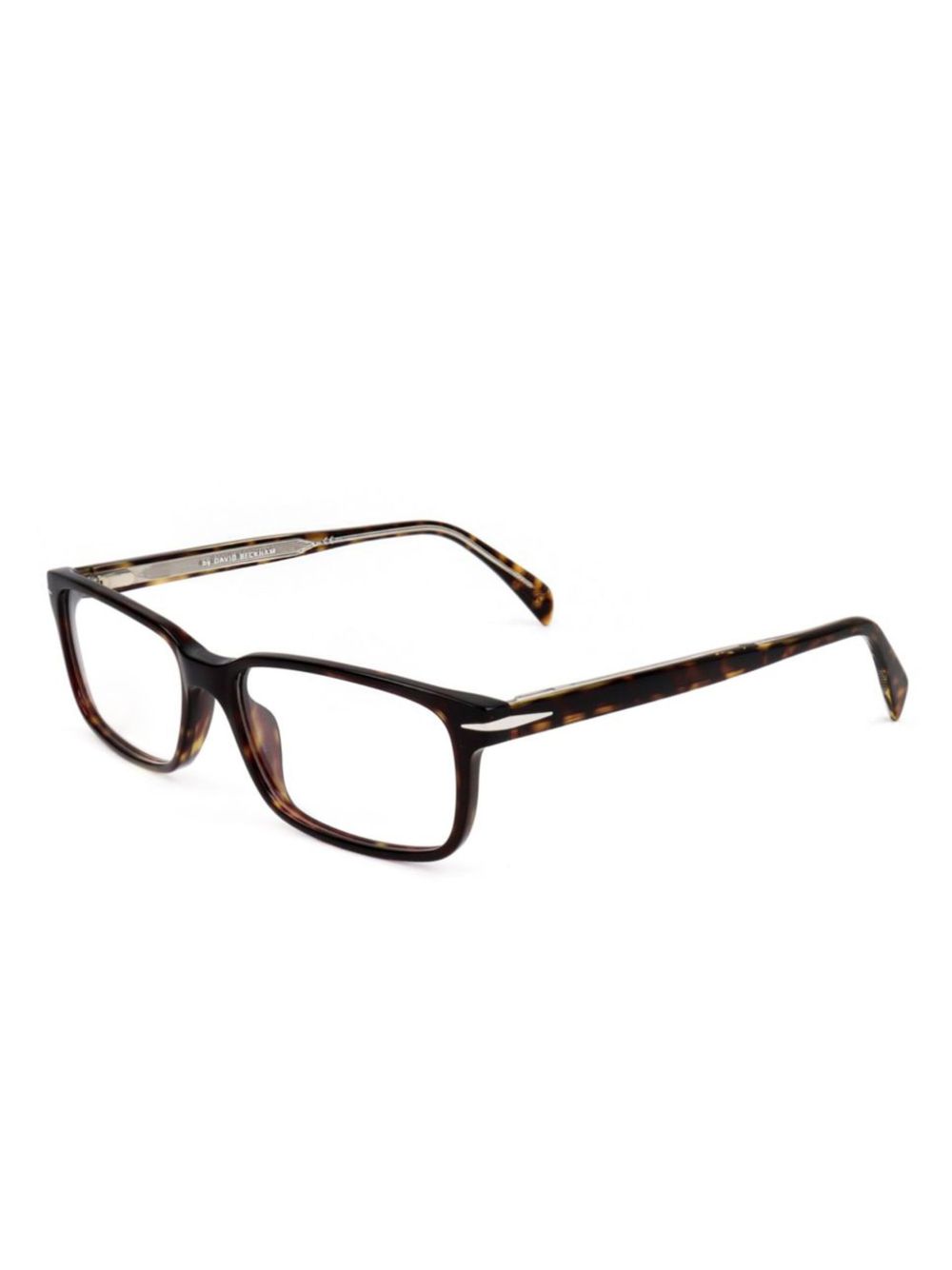 Eyewear by David Beckham Bril met schildpadschild-design - Bruin