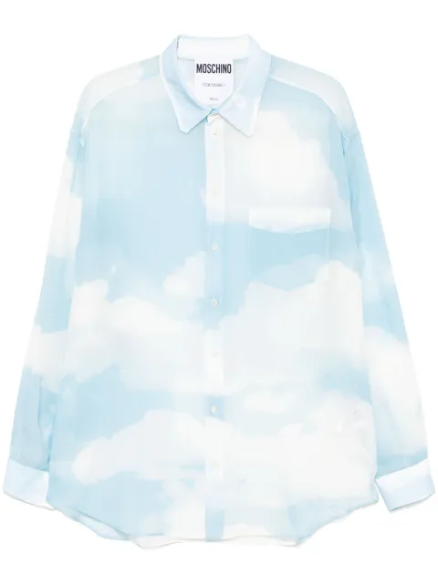 Moschino graphic-print shirt