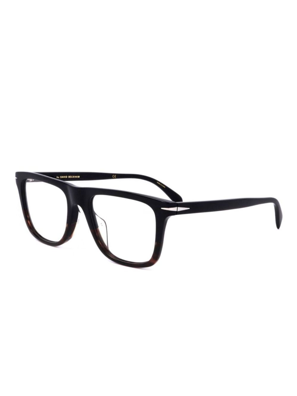 Eyewear by David Beckham Bril met vierkant montuur - Zwart