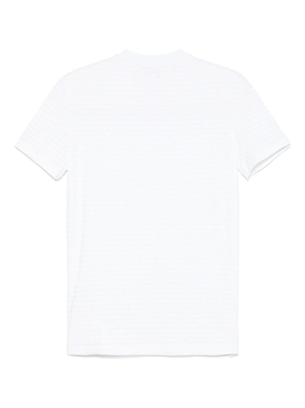 DSQUARED2 T-shirt met jacquard-logo - Wit