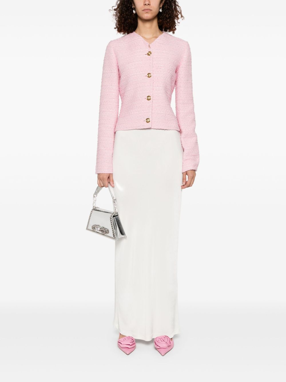 Giambattista Valli Tweed jack - Roze