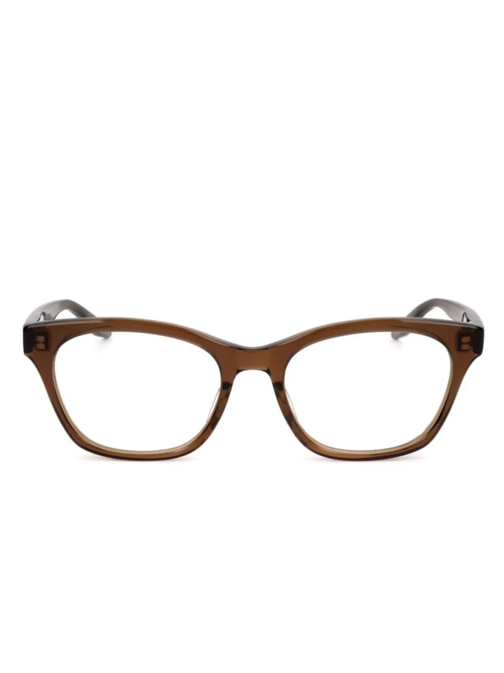 Barton Perreira cat-eye frame glasses | Brown | Image 1