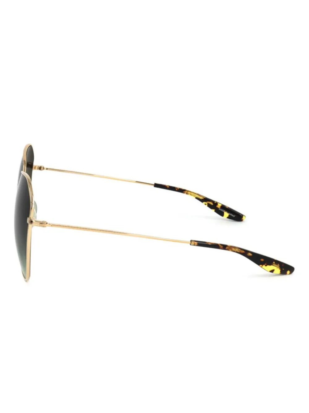 Barton Perreira Zonnebril met oversized montuur Goud