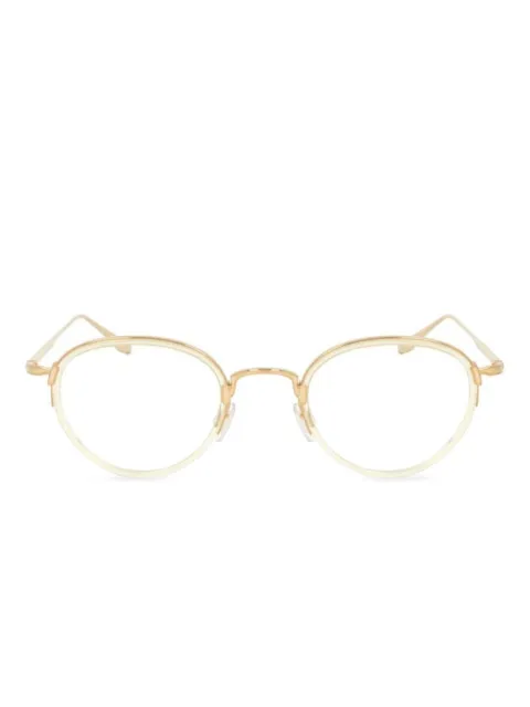 Safilo Team round frame glasses 