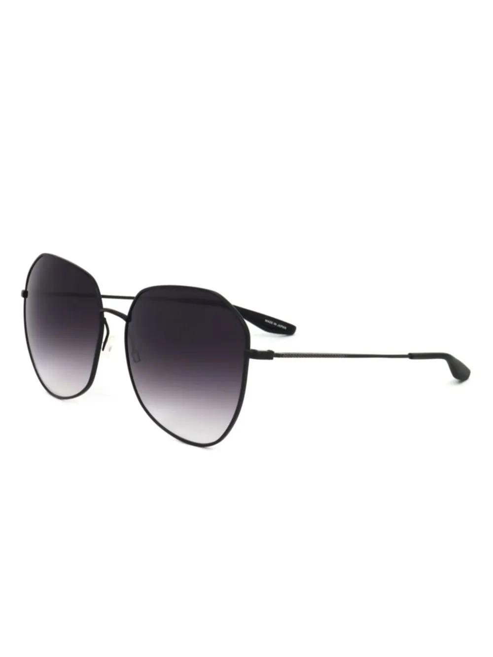 Barton Perreira geometric-frame sunglasses - Zwart