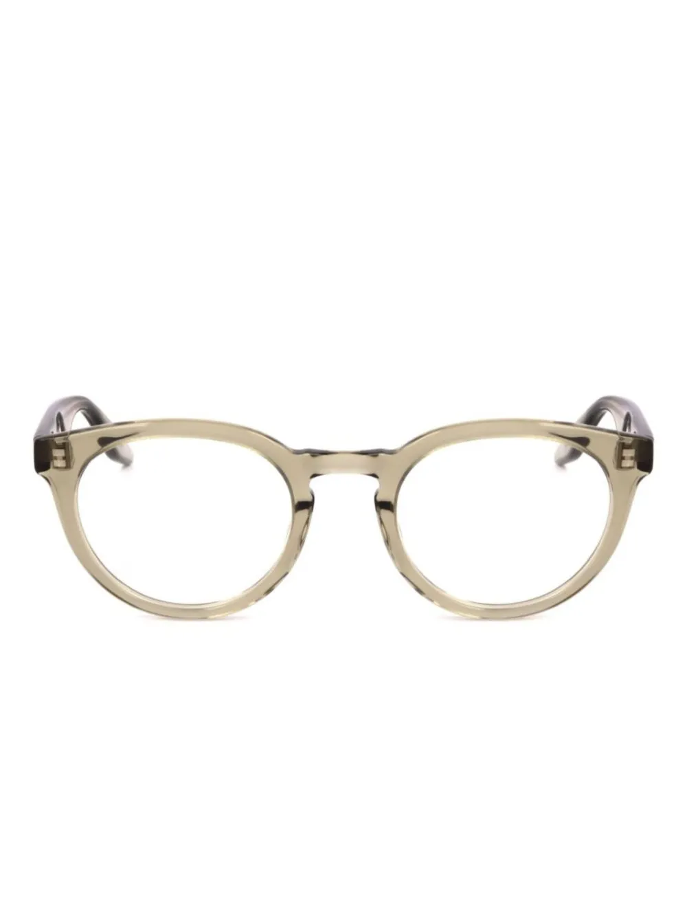 Barton Perreira lunettes de vue à monture ovale | vert | Image 1