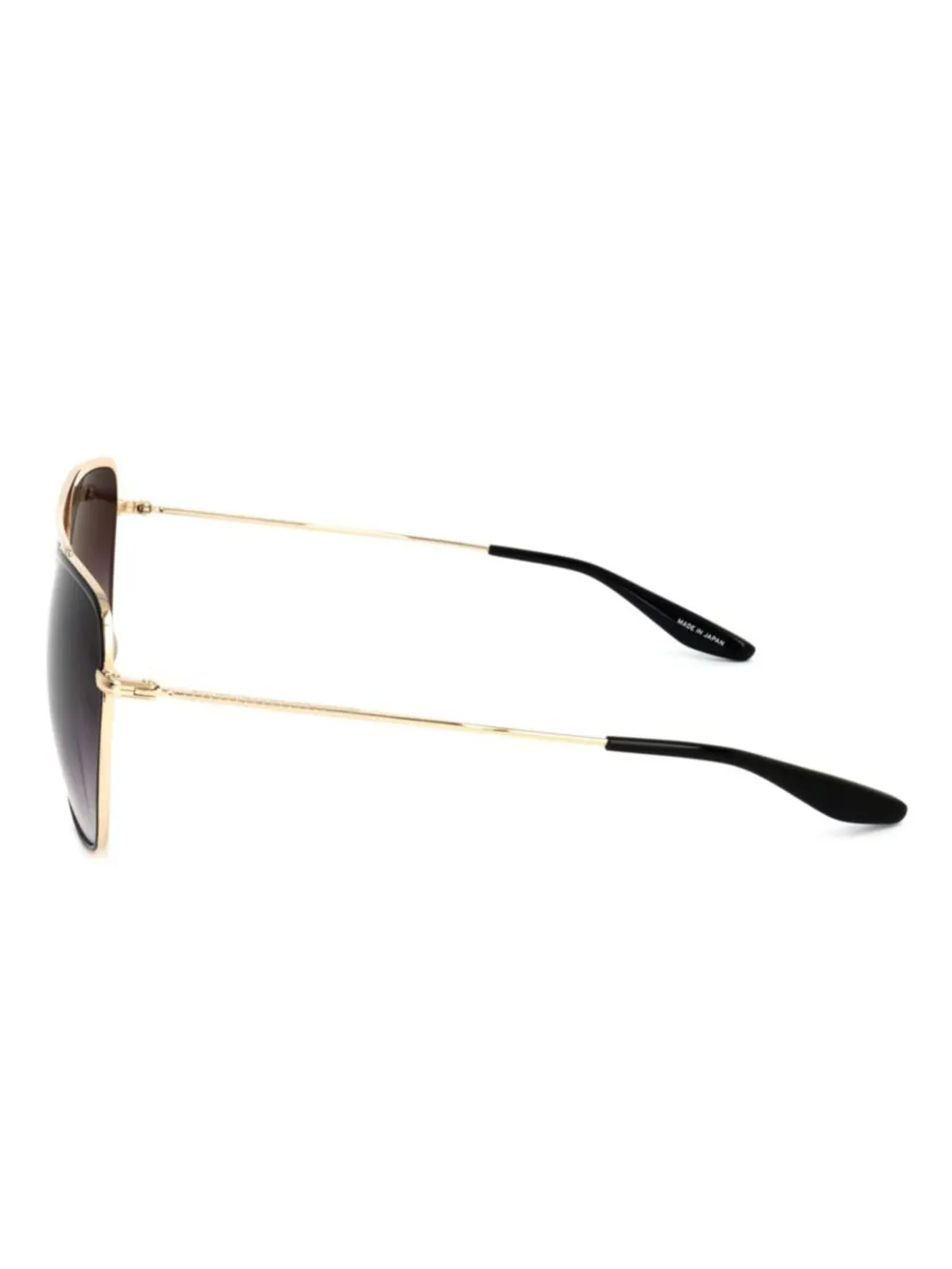 Barton Perreira Zonnebril met oversized montuur Goud