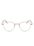 Safilo Team round-frame glasses - 1VO-GOLD