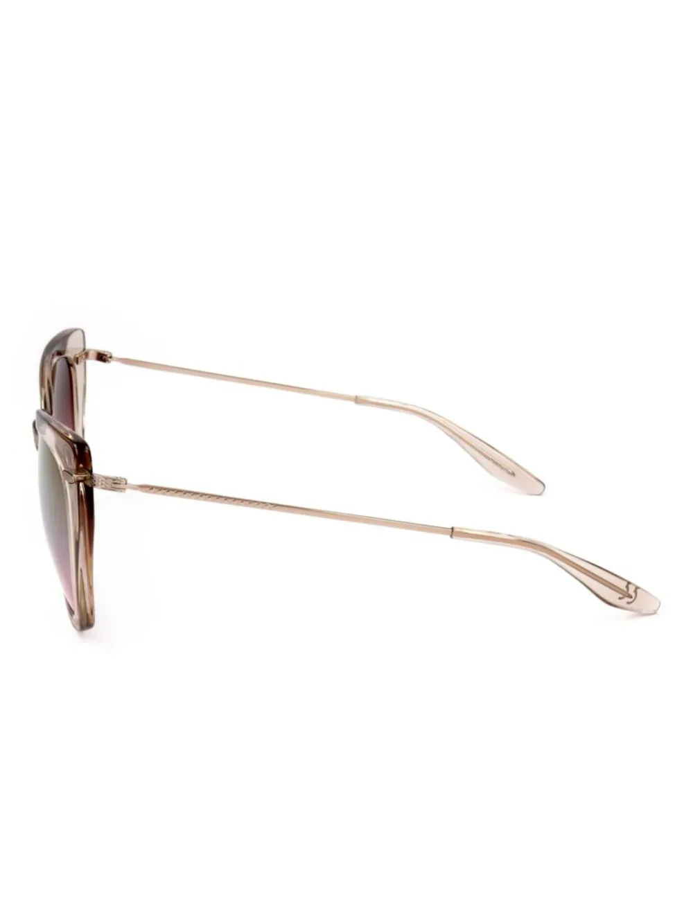 Barton Perreira Zonnebril met cat-eye montuur Beige
