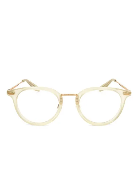 Barton Perreira lentes con armazón redonda
