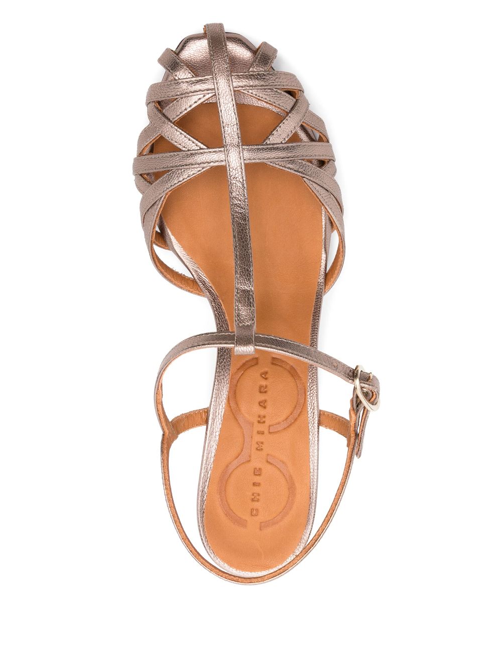 Chie Mihara 65mm Keiko sandals Silver