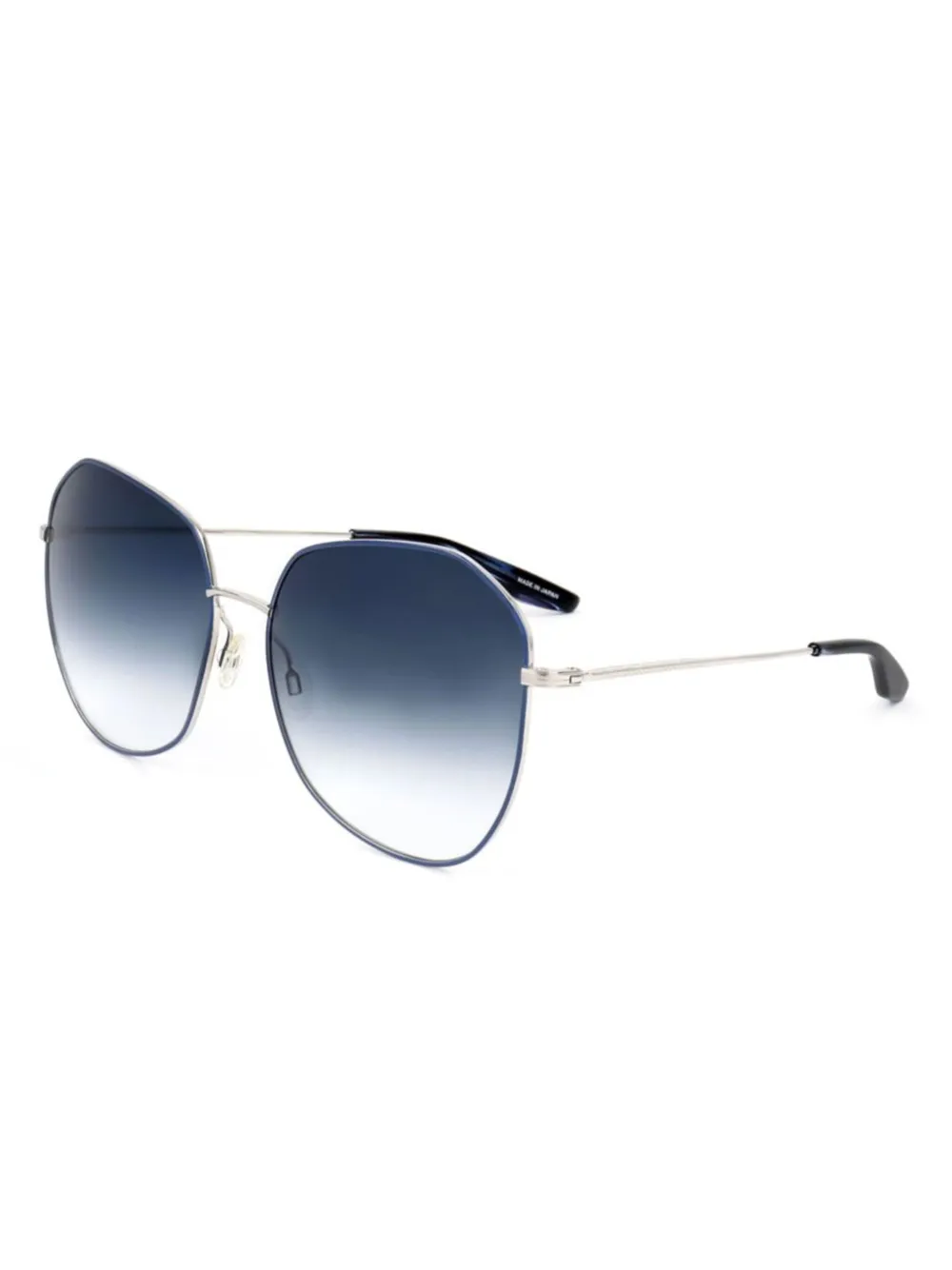 Barton Perreira oversize-frame sunglasses - Blauw