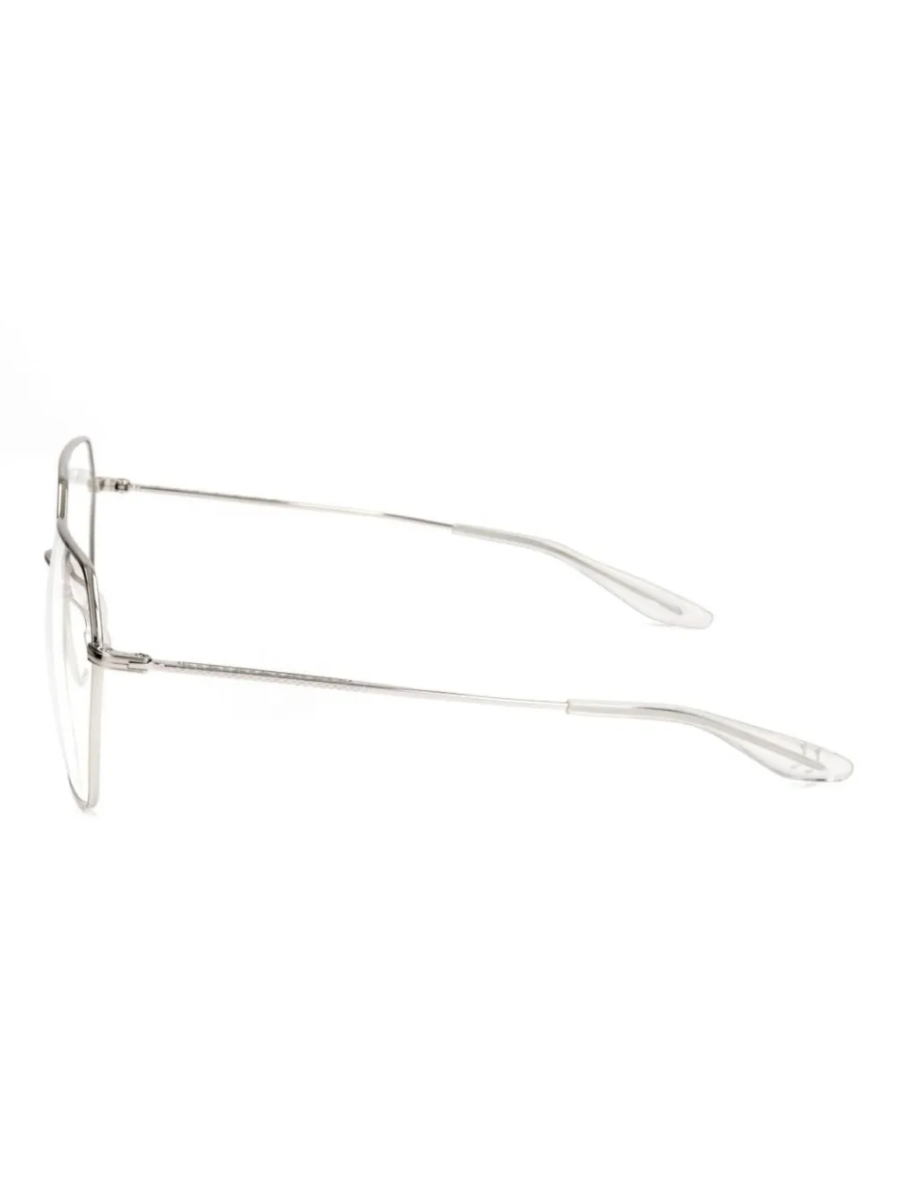 Barton Perreira Zonnebril met oversized montuur Zilver