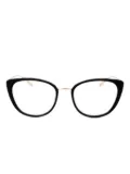 Safilo Team cat-eye glasses - Gold