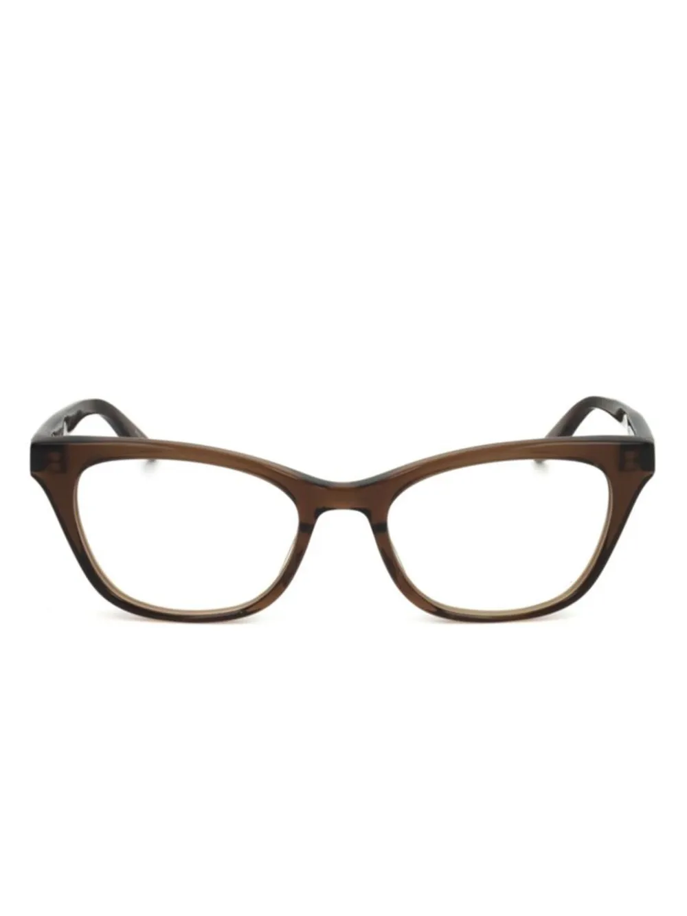 Barton Perreira cat-eye frame glasses | Brown | Image 1