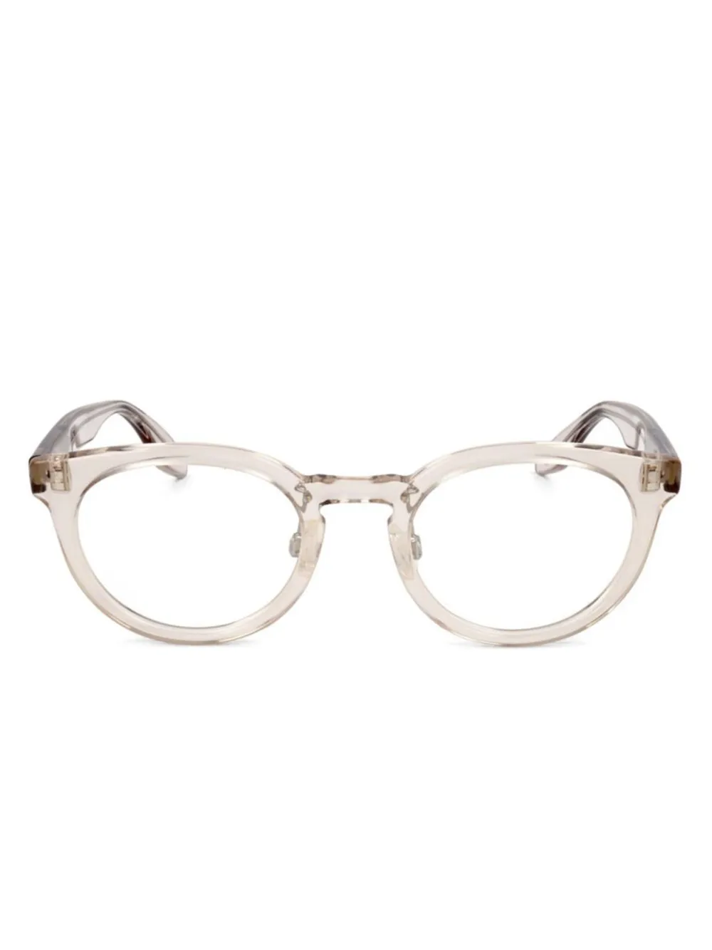 Barton Perreira lunettes de vue à monture papillon | tons neutres | Image 1