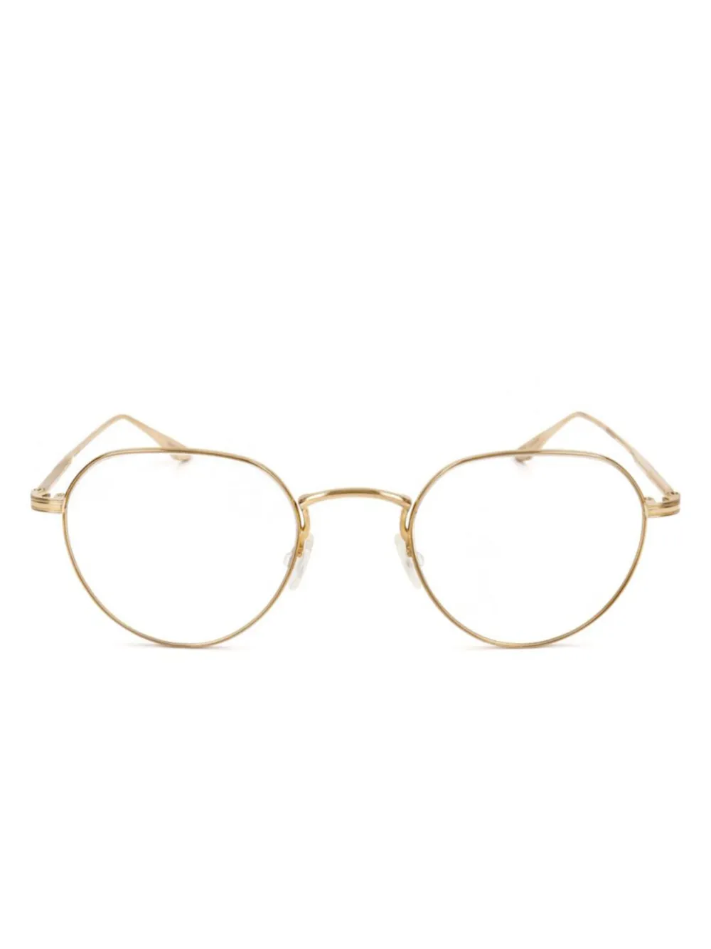 Safilo Team round-frame glasses | Gold | Image 1