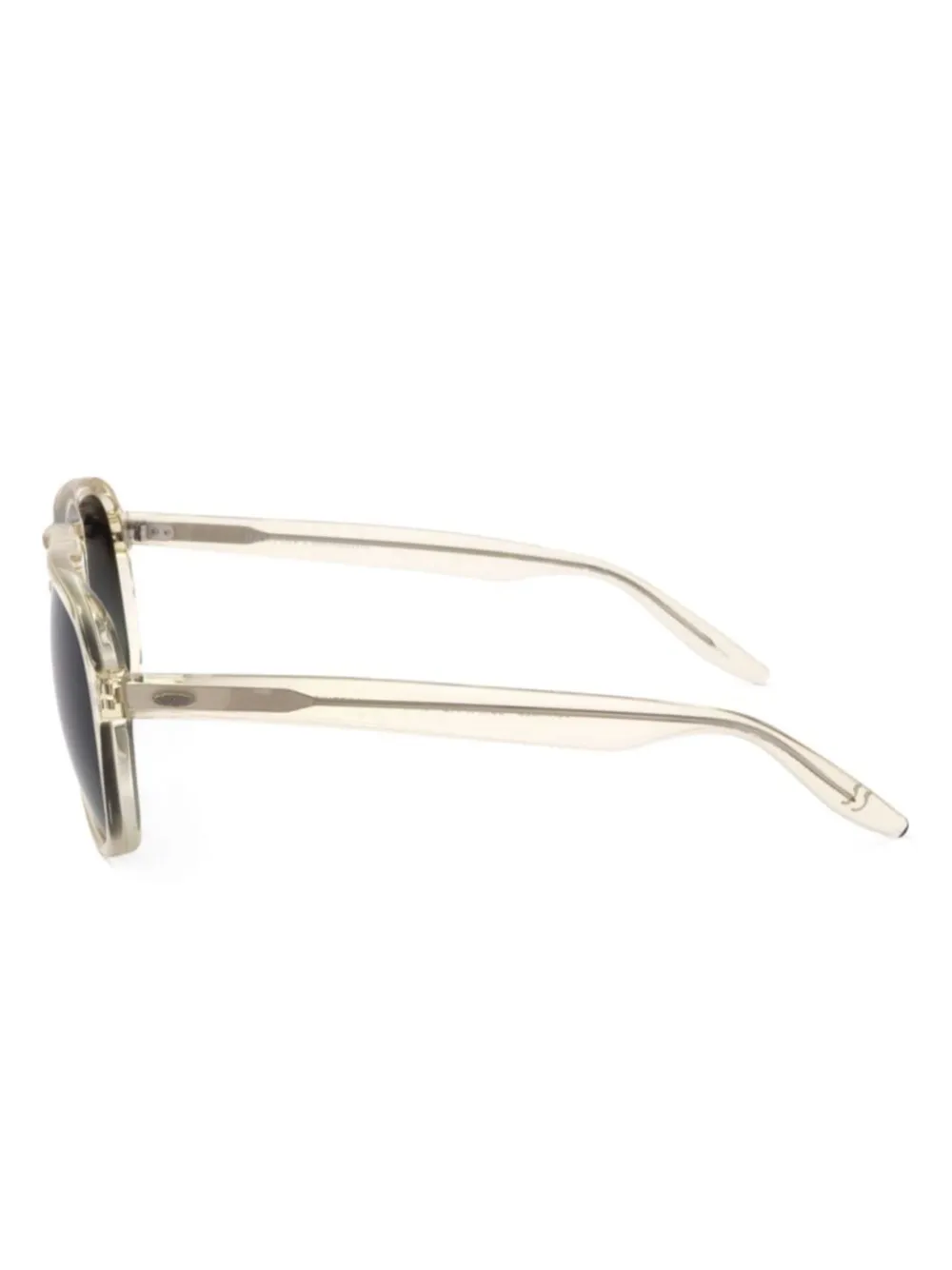 Barton Perreira Zonnebril met vierkant montuur Beige